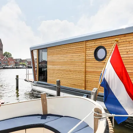 Luxe Houseboat Skoft Hotel Grou Exterior photo
