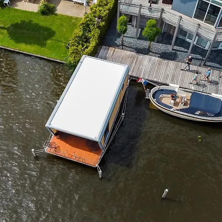 Luxe Houseboat Skoft Hotel Grou Exterior photo
